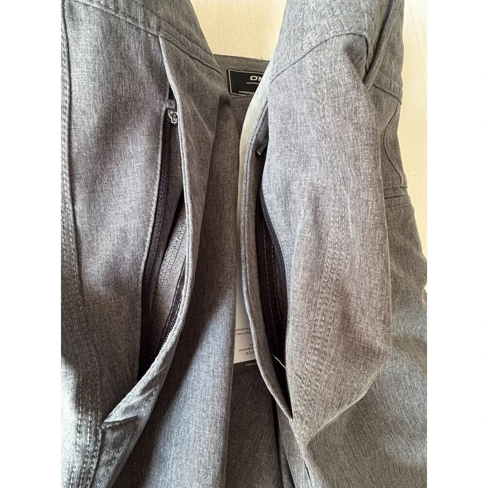 O'Neill Hybrid Shorts Mens 34 Gray Reserve Heather 21